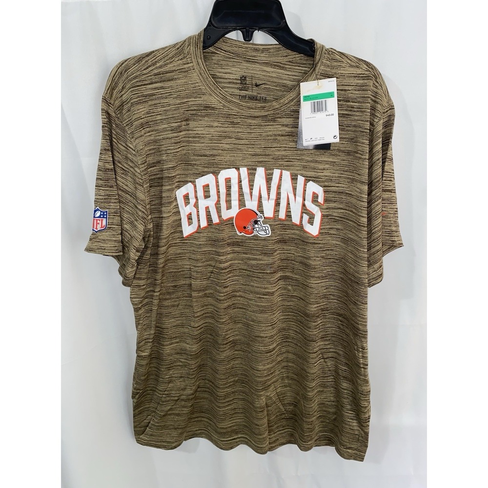 NWT Cleveland Browns Nike Dri Fit Performance T Shirt Mens XL